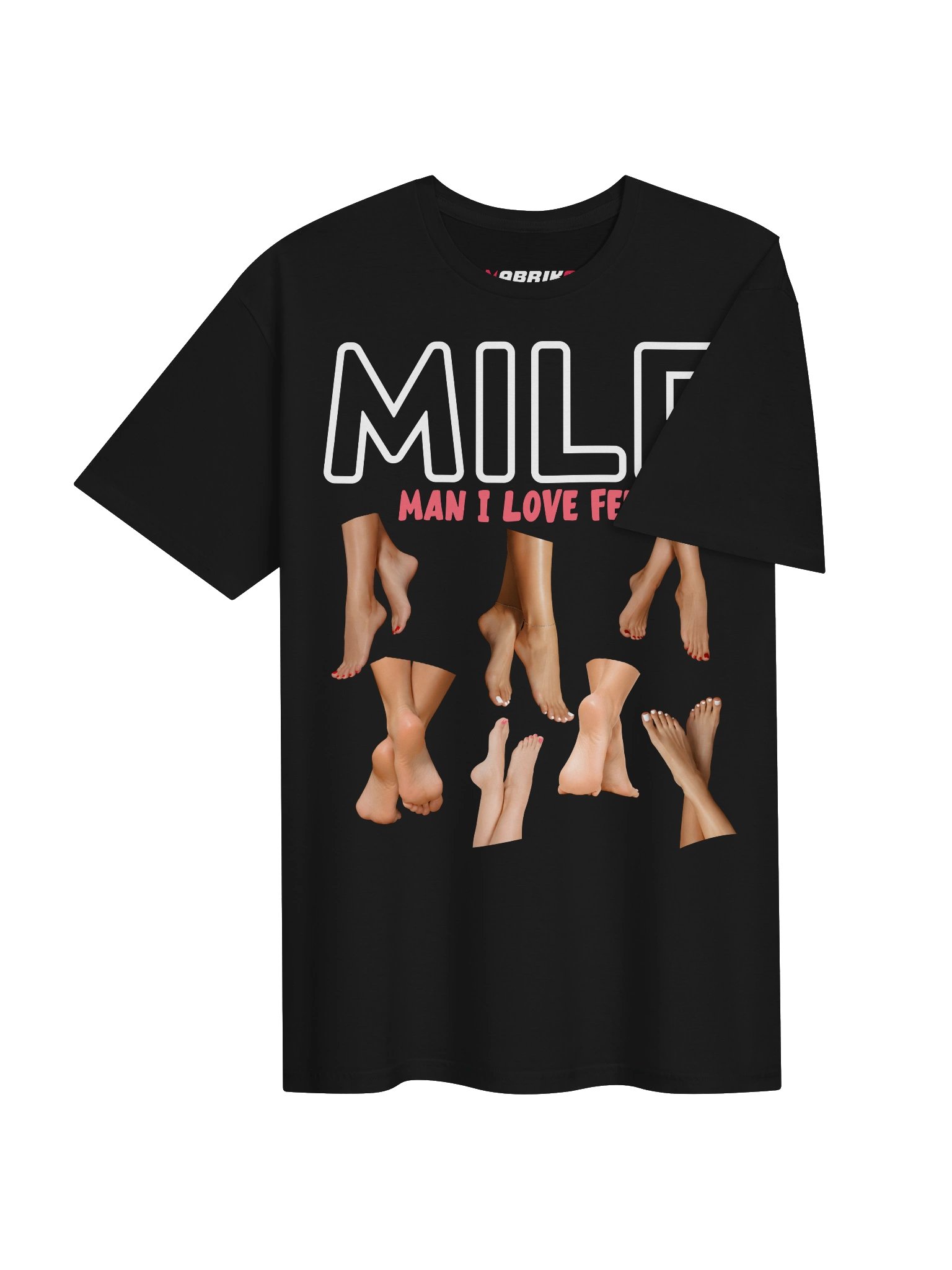 MILF Man I Love Feet Funny Adult T-Shirt product image (20)