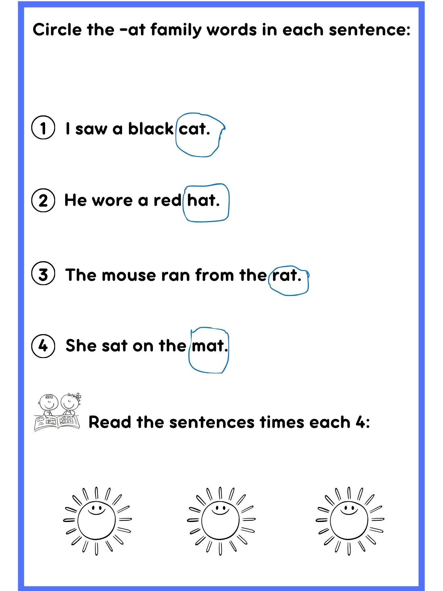 CVC Words Word Family Books product image (2)