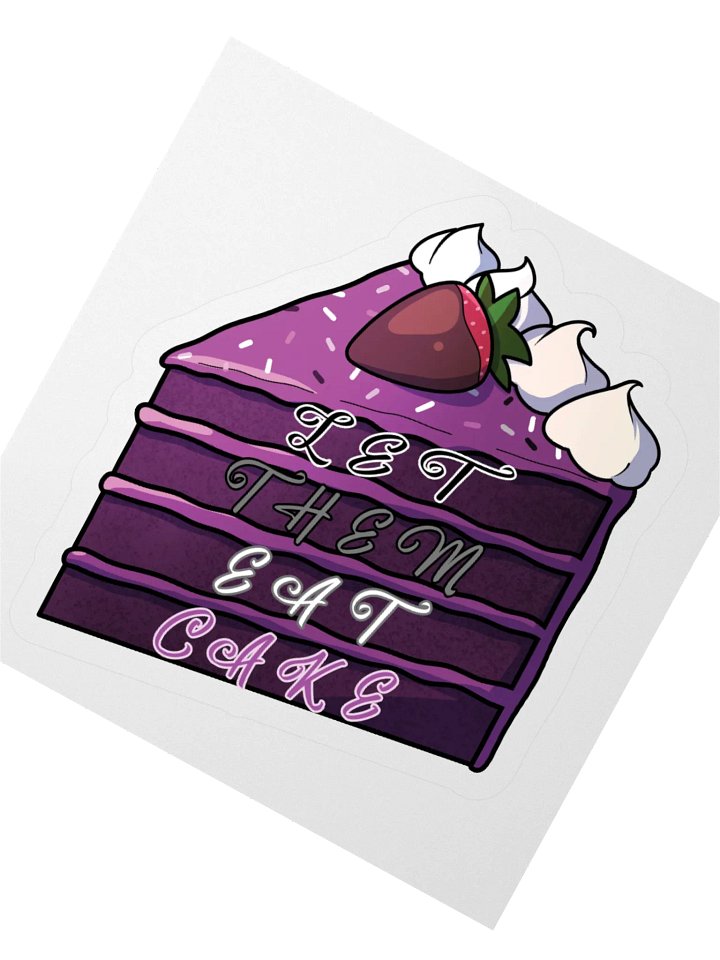 Let Them Eat Cake Sticker product image (6)