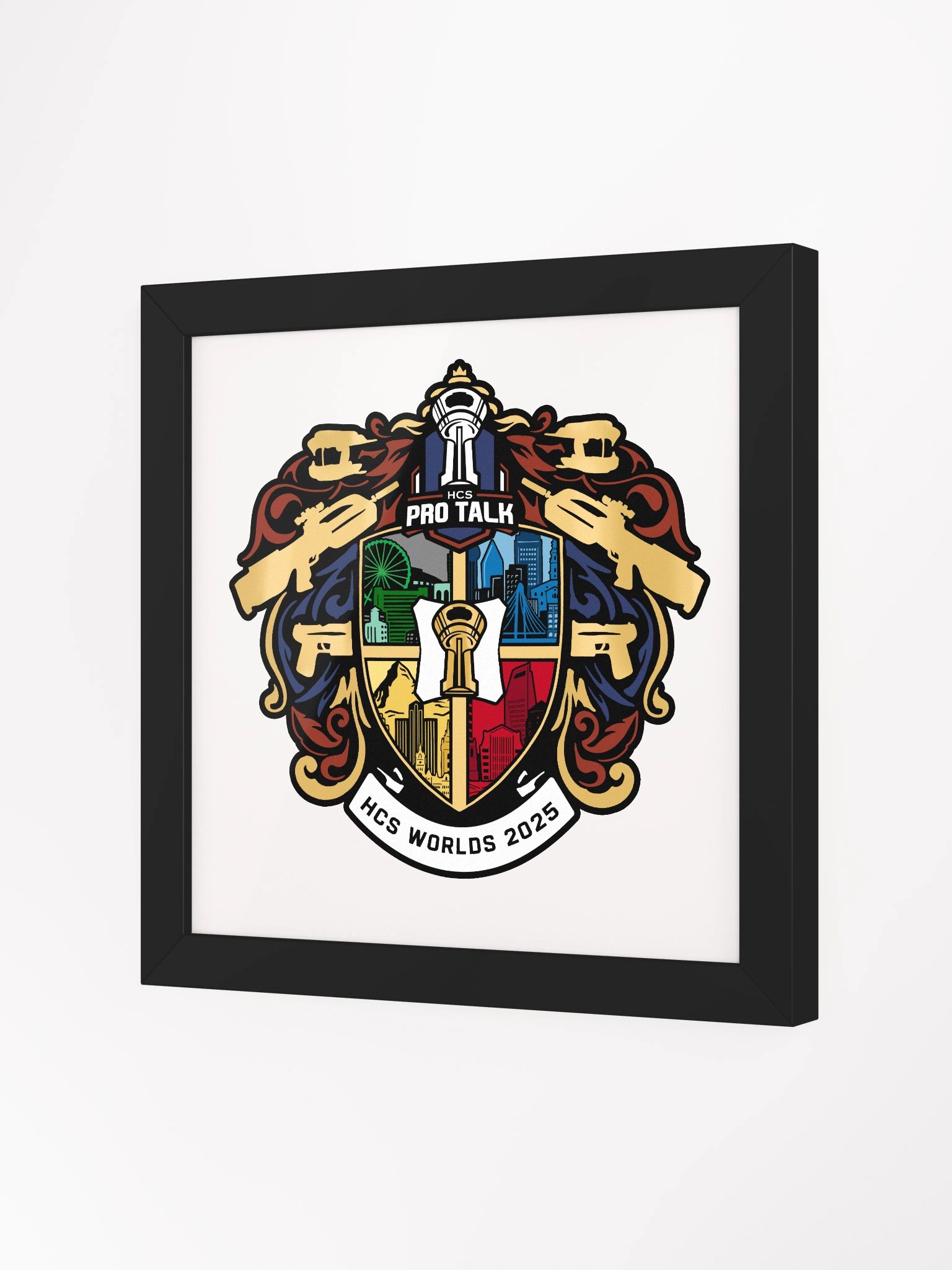 HPT x Worlds Framed Print product image (5)