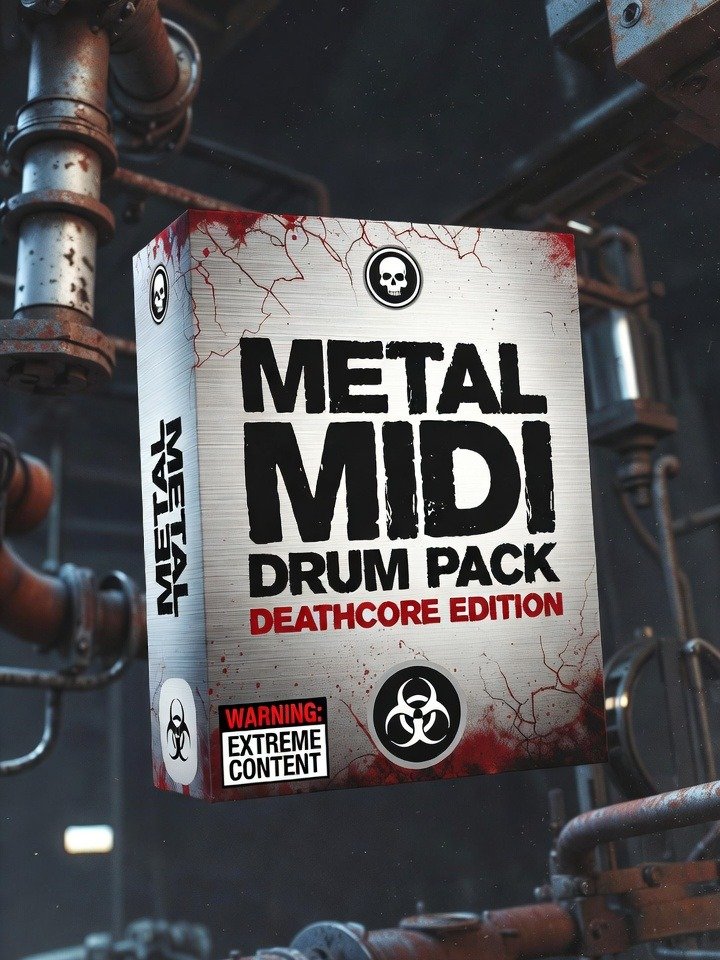 Deathcore & Modern Metal MIDI Drum Pack Vol. 2 product image (1)
