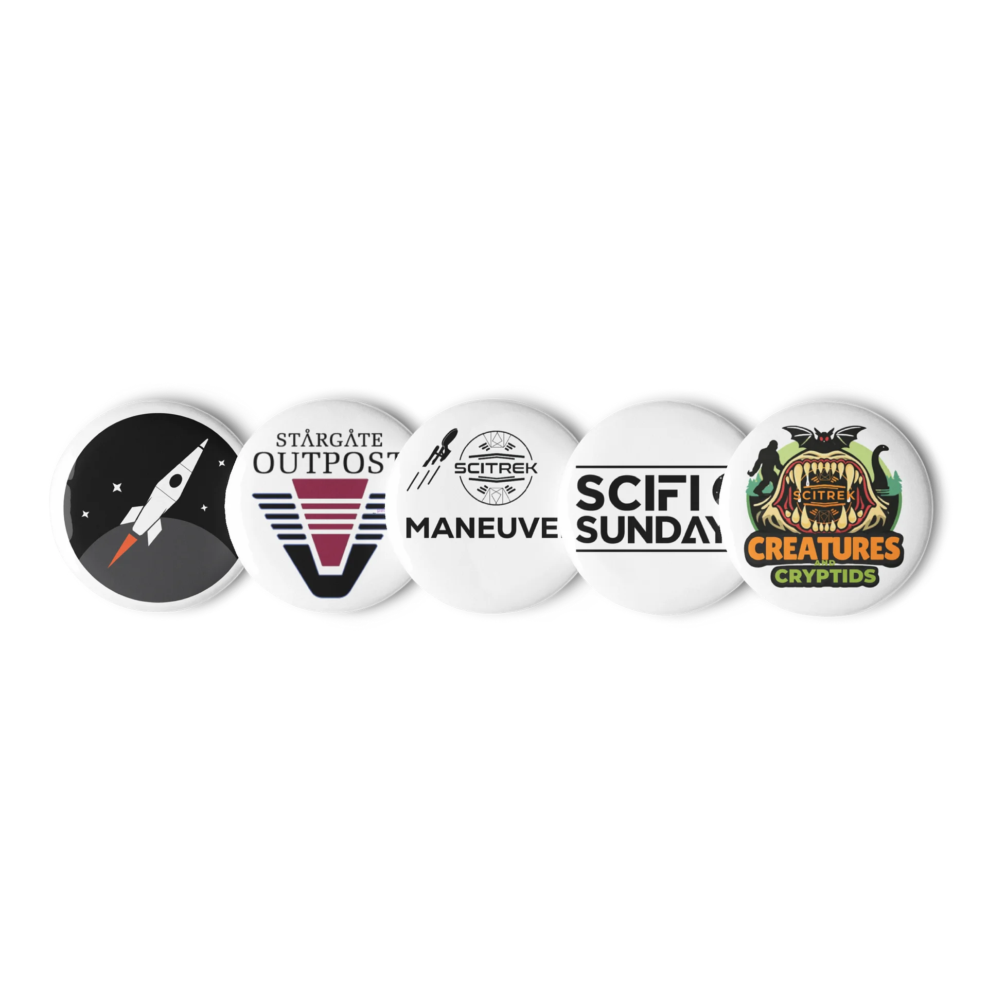 SciTrek Podcast Buttons! product image (1)