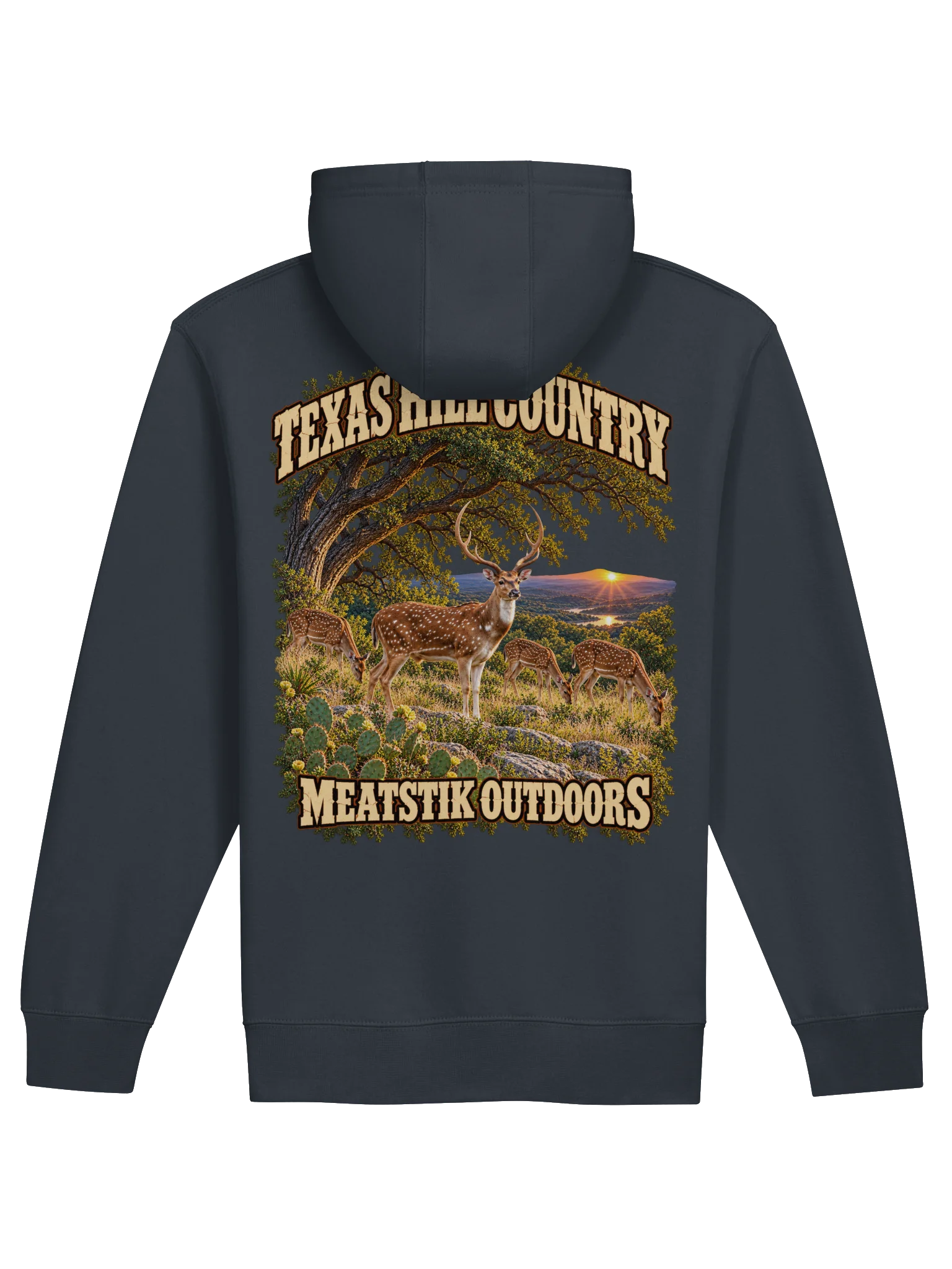 Hill Country Axis Sunset Full-Zip Hoodie product image (1)