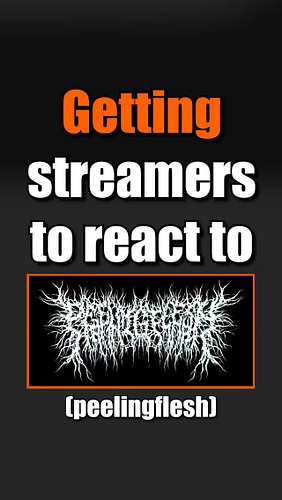 Getting streamers to react to peelingflesh @peelingfleshok #bands #slam #hardcore