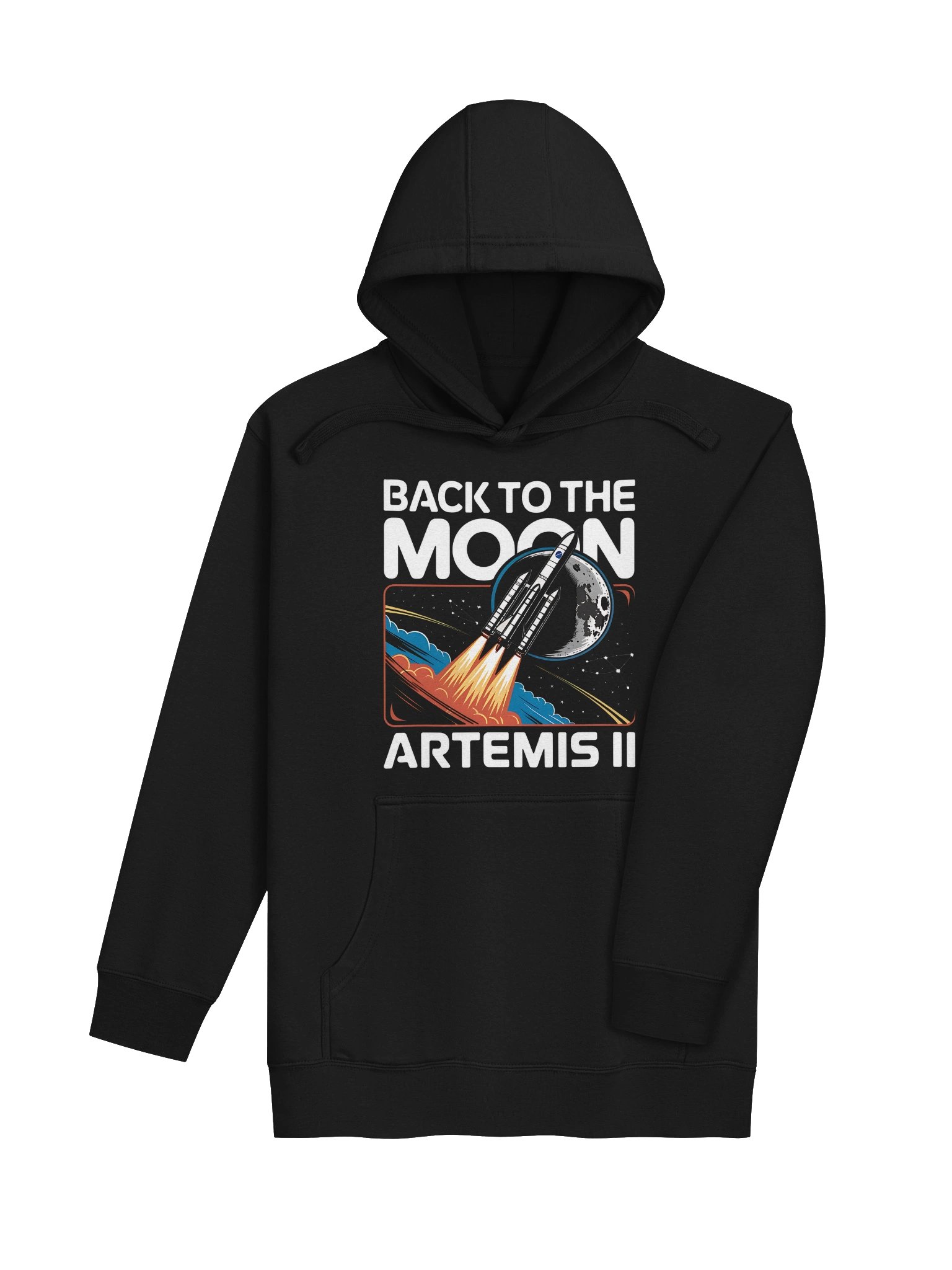 Artemis II Launch to The Moon Space Mission 2026 Hoodie product image (32)