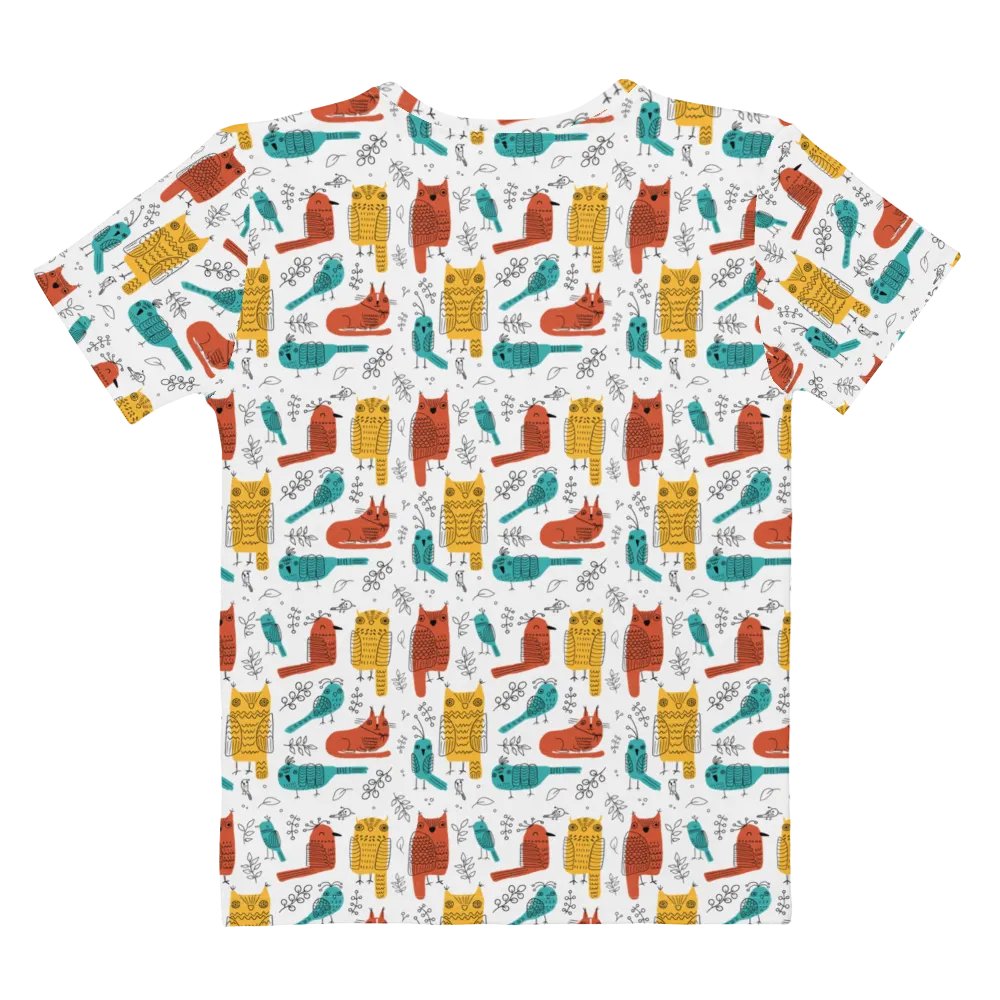 Vibrant Owl Delight: Perfect T-Shirt for Owl Lovers product image (9)