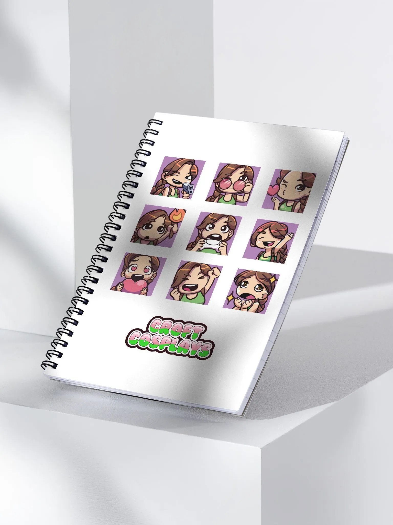 CroftCosplays Notebook product image (4)