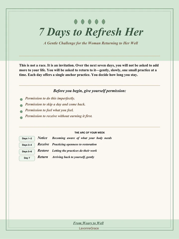 7-Day Refresh Her Challenge product image (2)