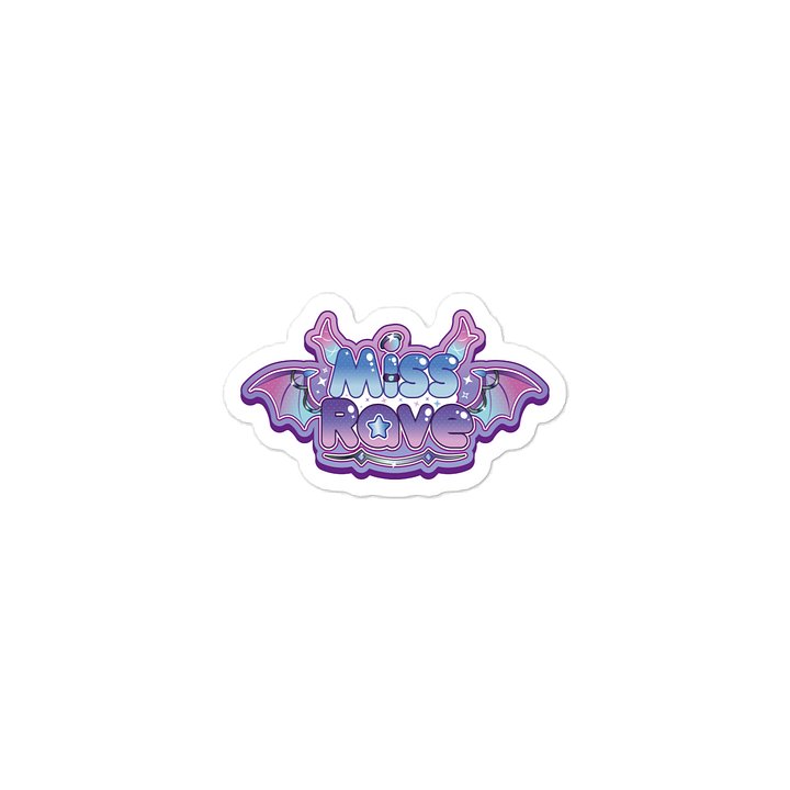 Miss Rave 2.0 logo Vinyl Decal product image (2)