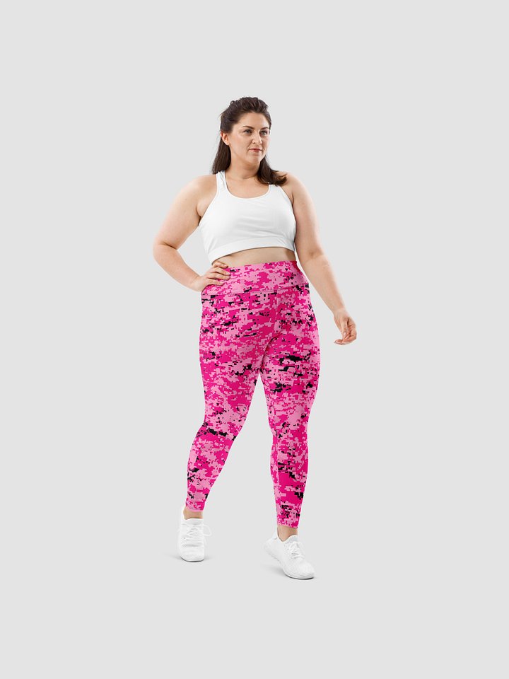 [WhamBlam] All-Over Print Plus Size Leggings product image (1)