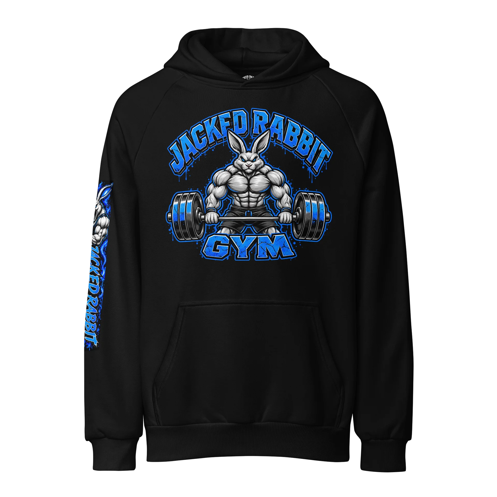 Jacked Rabbit Gym Classic Blue Hoodie product image (1)