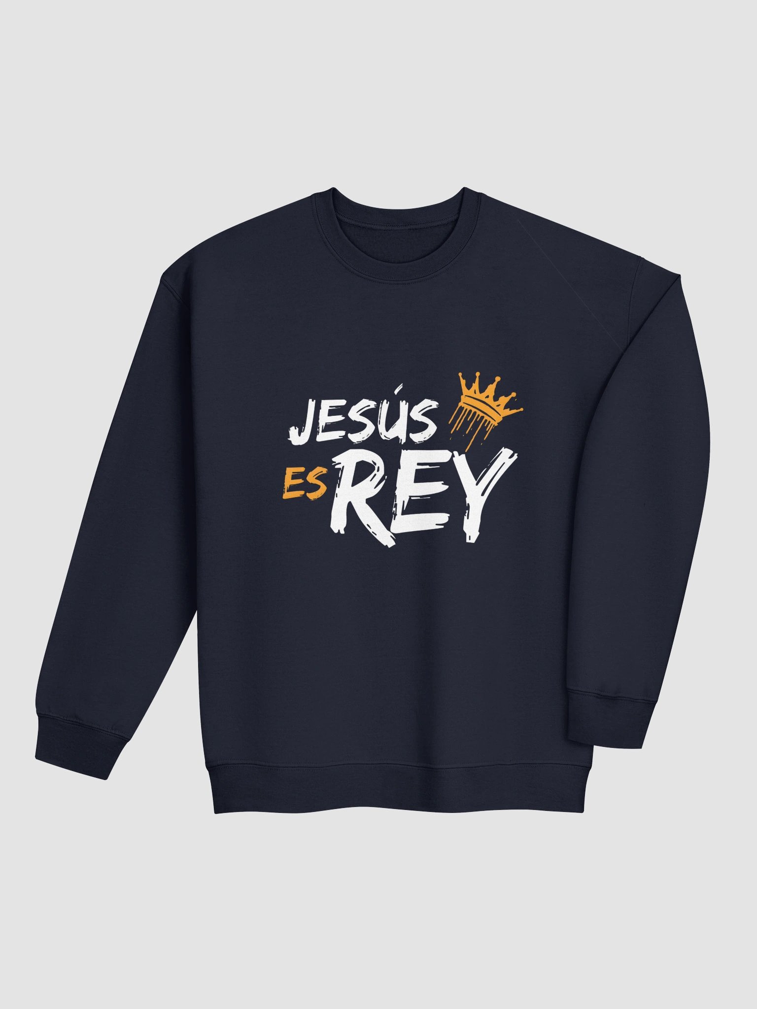 Sudadera Unisex Cuello Redondo | Jesús es Rey product image (8)