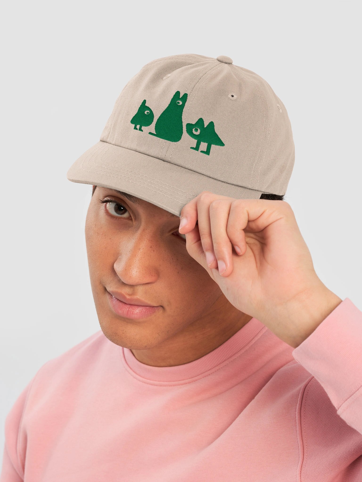 Knitted classic dad hat product image (5)
