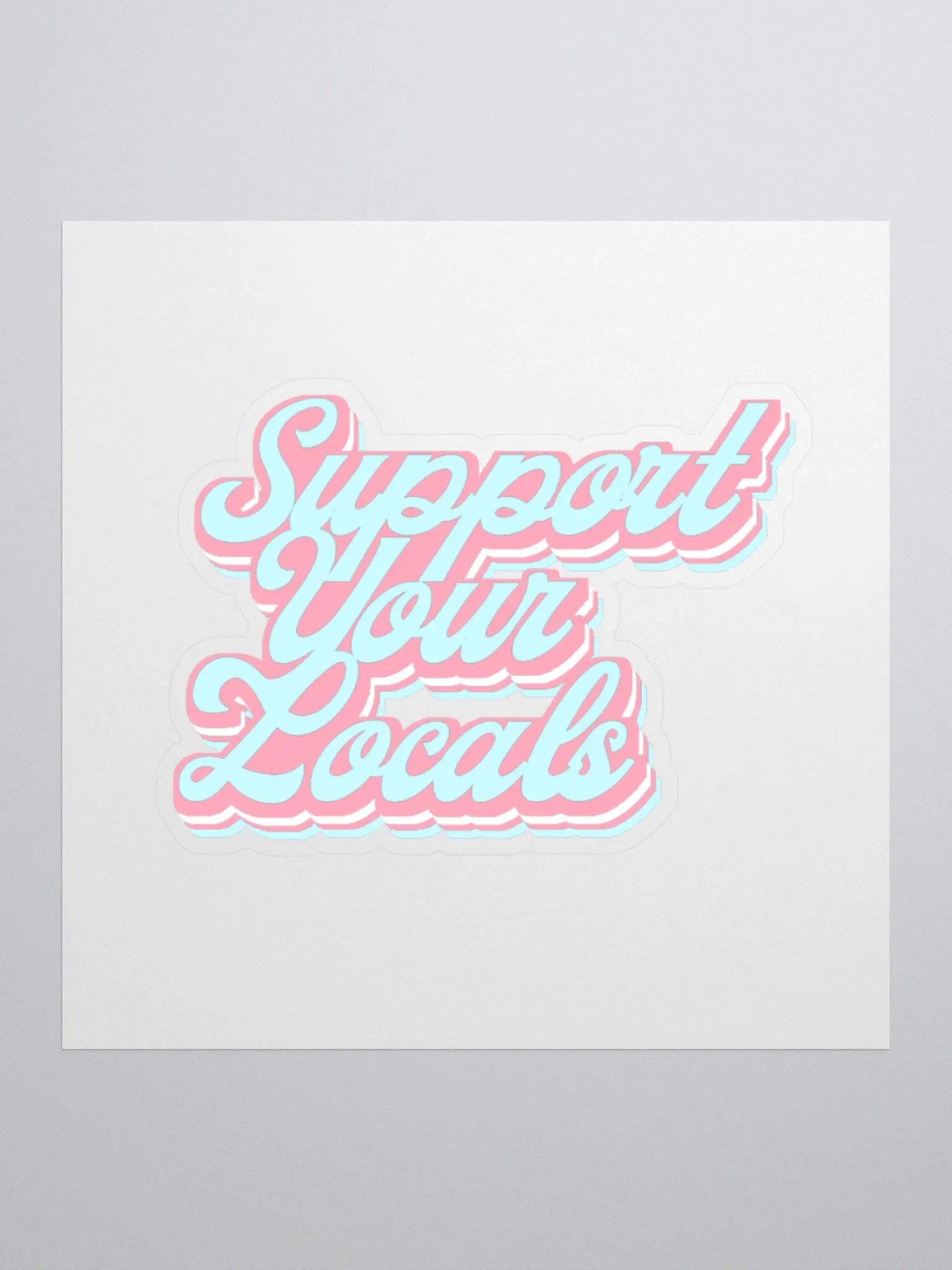 Support Your Locals - Trans Pride product image (1)