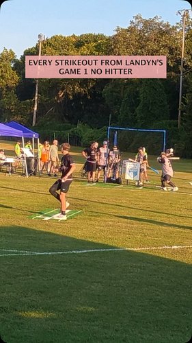 The rookie was dealing in game 1 #wiffleball
