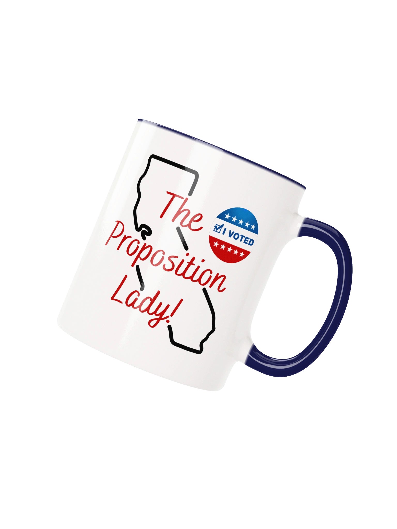 Prop Lady Mug - Blue Inside product image (3)