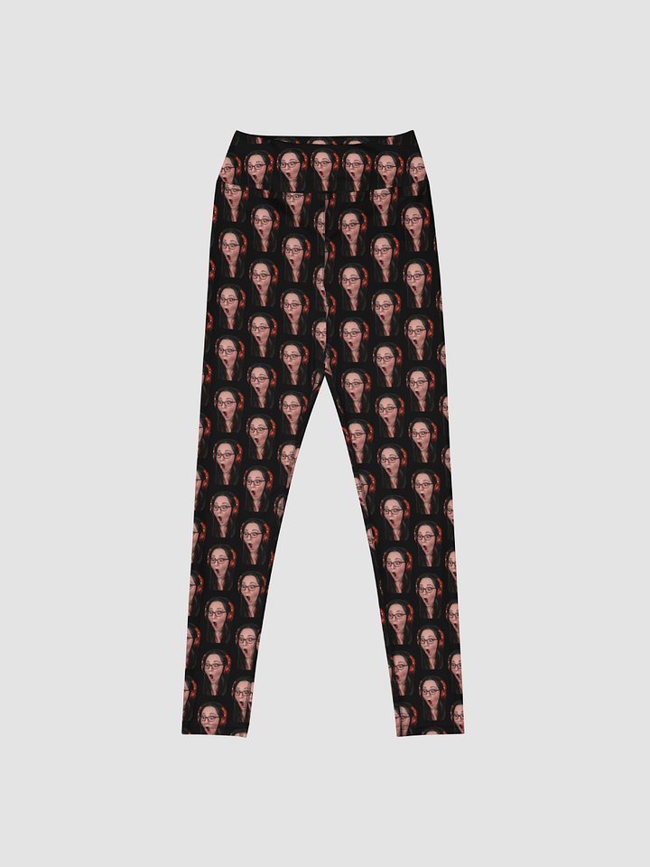 All-Over Print Pog Leggings - Black product image (1)