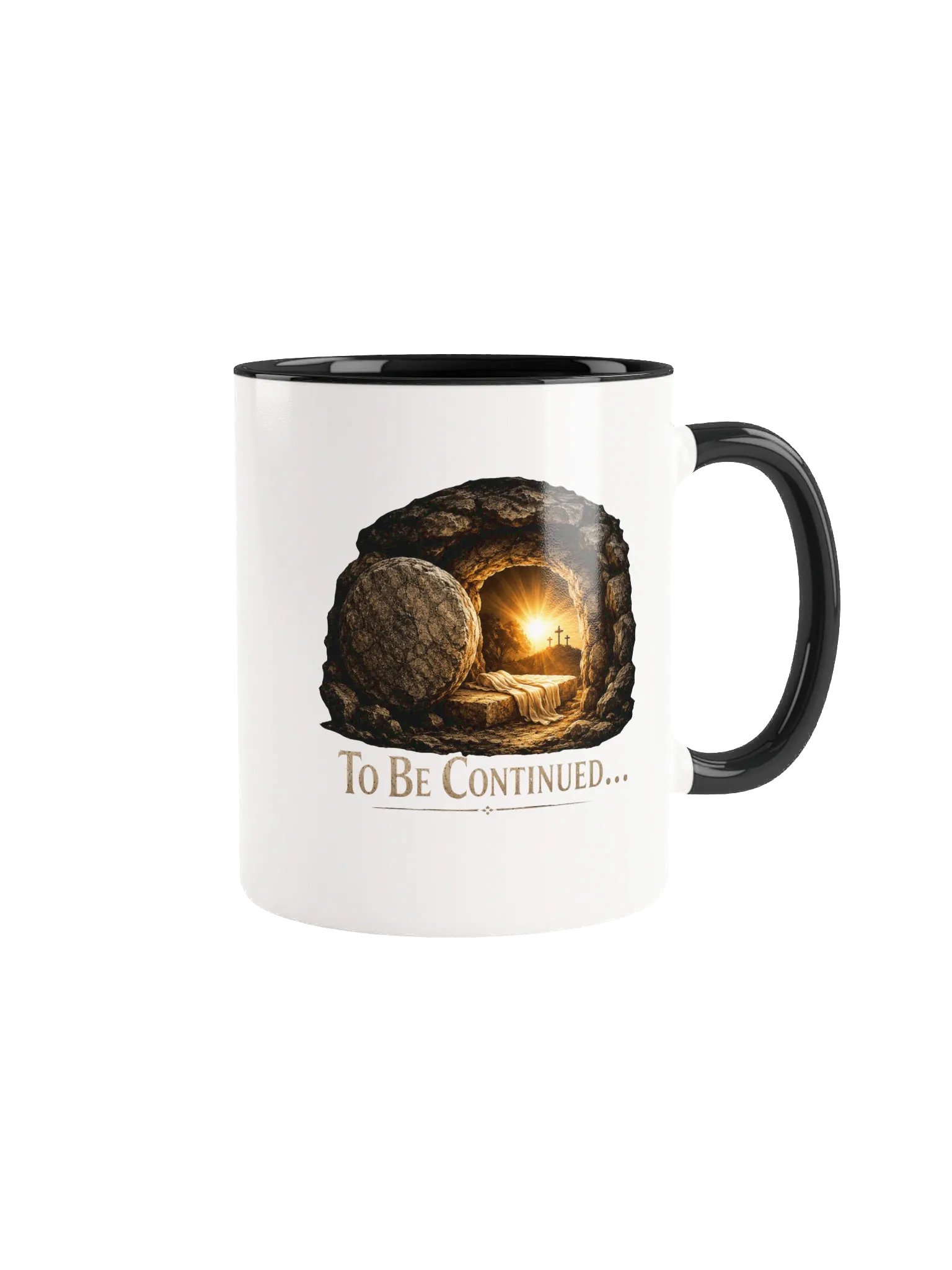 To Be Continued Empty Tomb Christian Coffee Mug | Resurrection Easter Faith Gift for Christians | Jesus Is Risen Mug | Kingdom Life Co. product image (2)