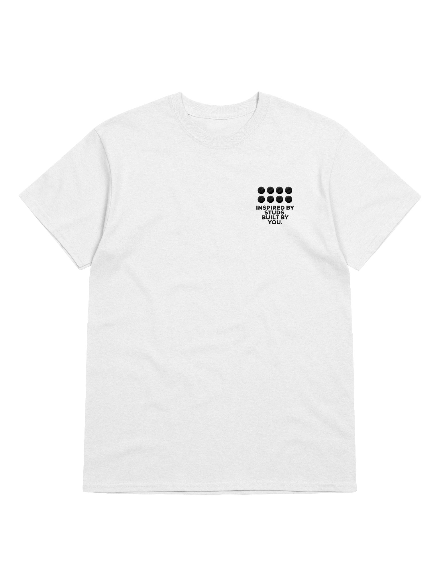 Inspired by Studs Embroidery T-Shirt product image (5)