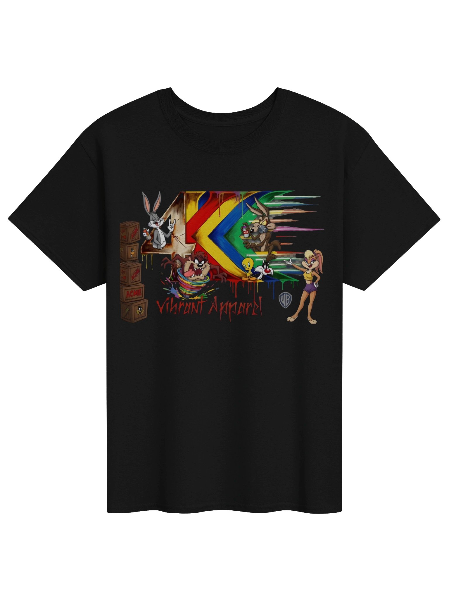 Vibrant Apparel x 4K Culture "Urban Nostalgia" Graphic Tee product image (5)