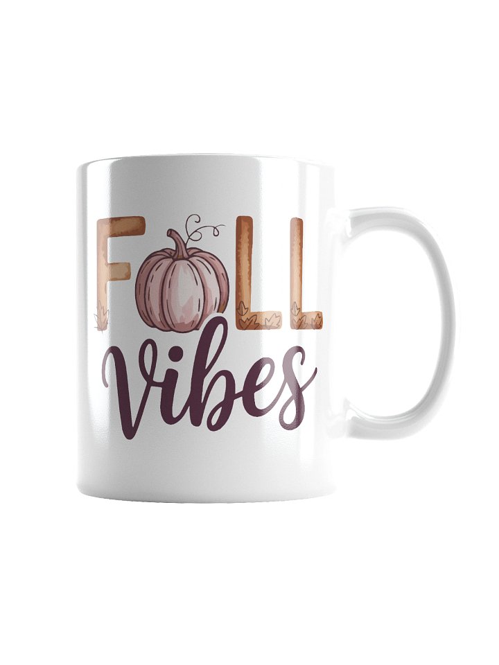 Fall Vibes White Glossy Mug product image (5)