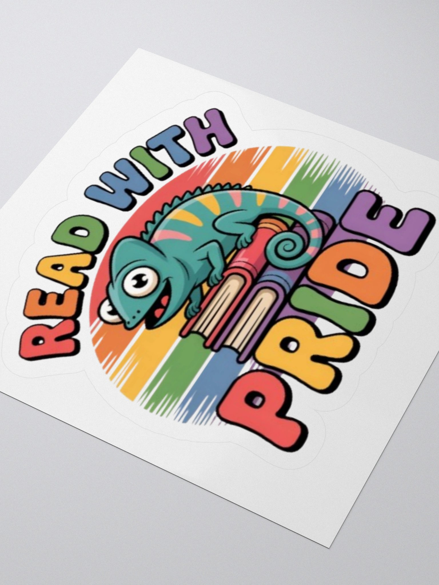 Rainbow Unicorn Pride Sticker - Exclusive Vinyl Design for LGBTQ+ Celebration product image (7)