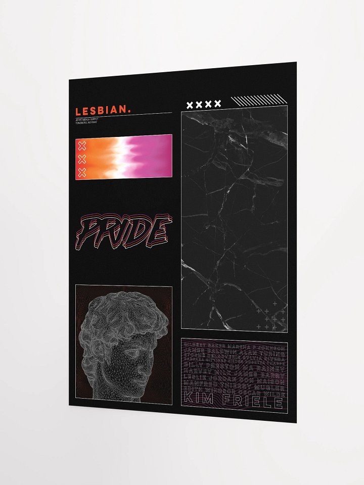 Lesbian Pride Poster product image (4)
