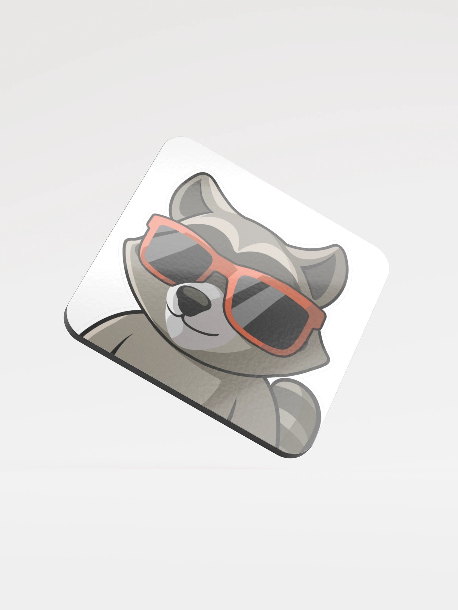 RespawnRaccoon's Coaster - White Background product image (1)