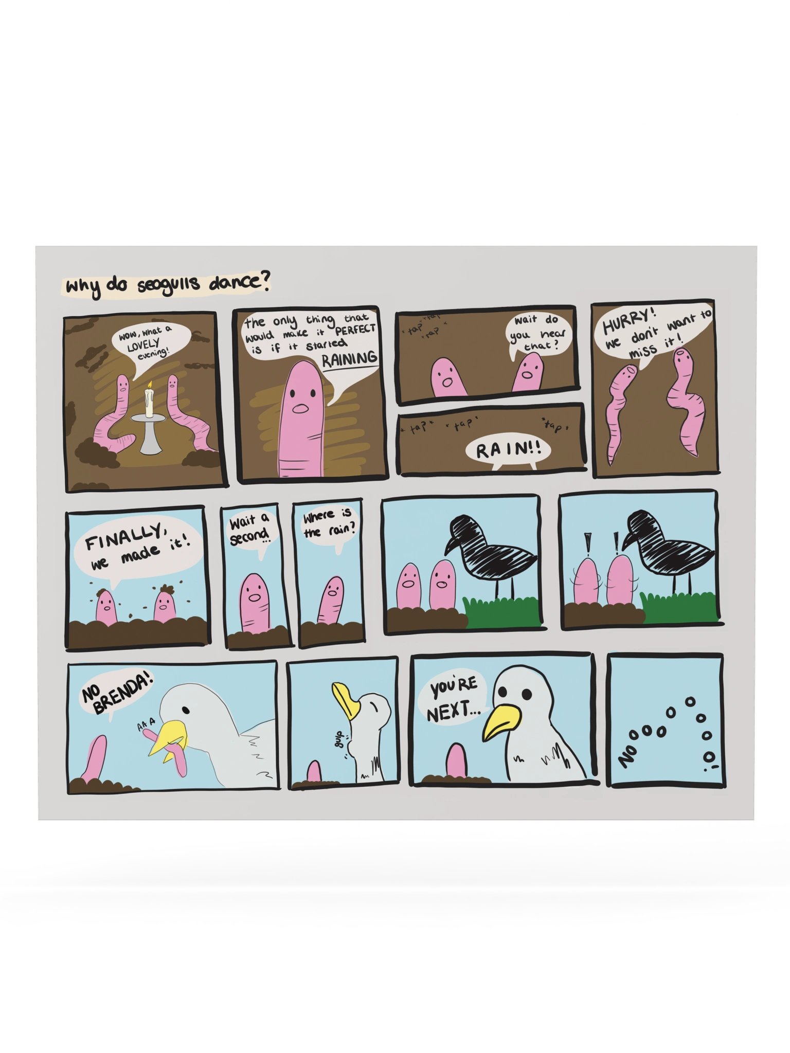 Why Do Seagulls Dance? - Postcard product image (1)