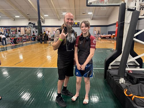 It’s Ella’s first Jujitsu tournament 🤘💪🔥🤘