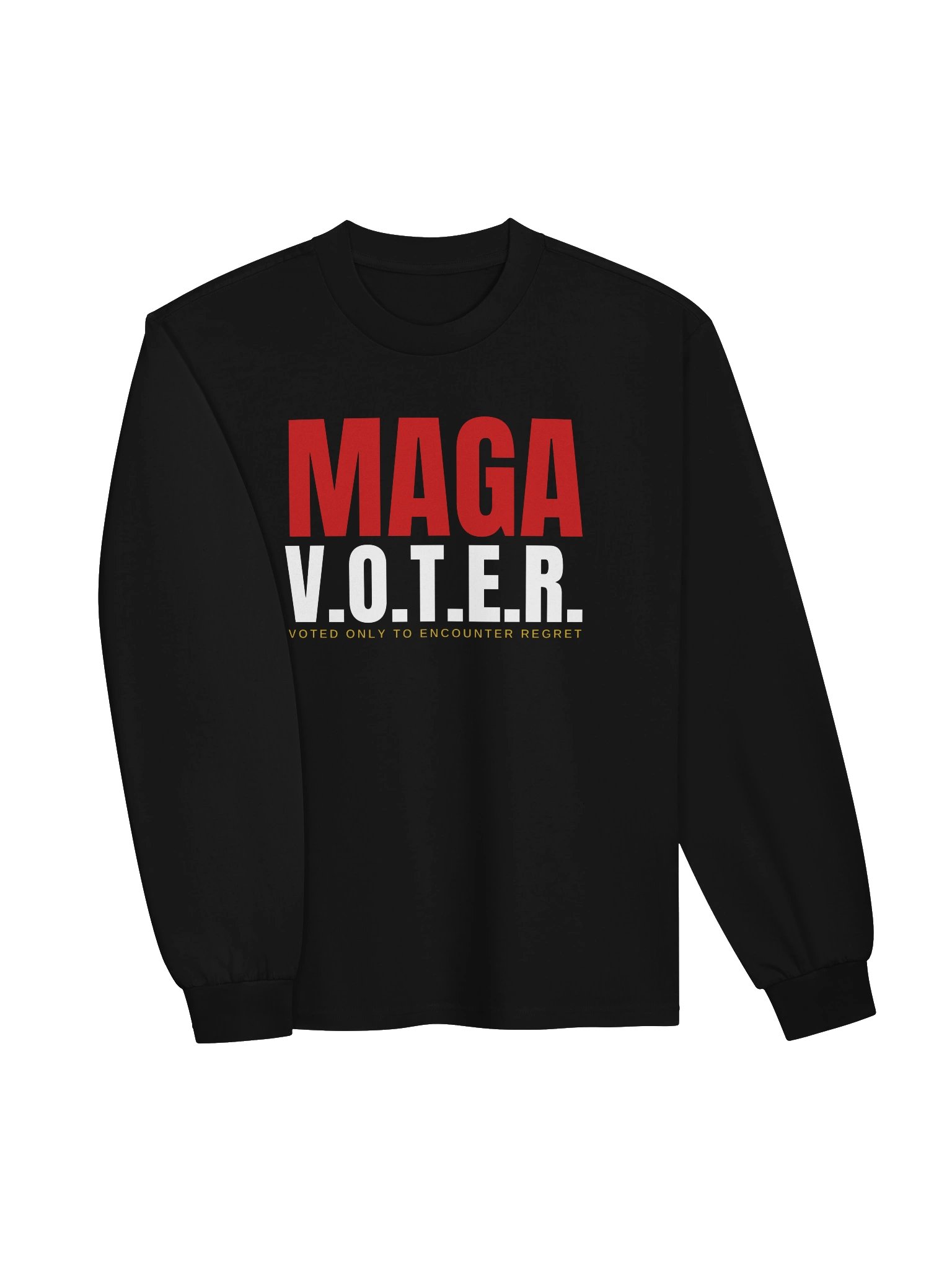 MAGA V.O.T.E.R. — Bold Tee Long Sleeve product image (3)