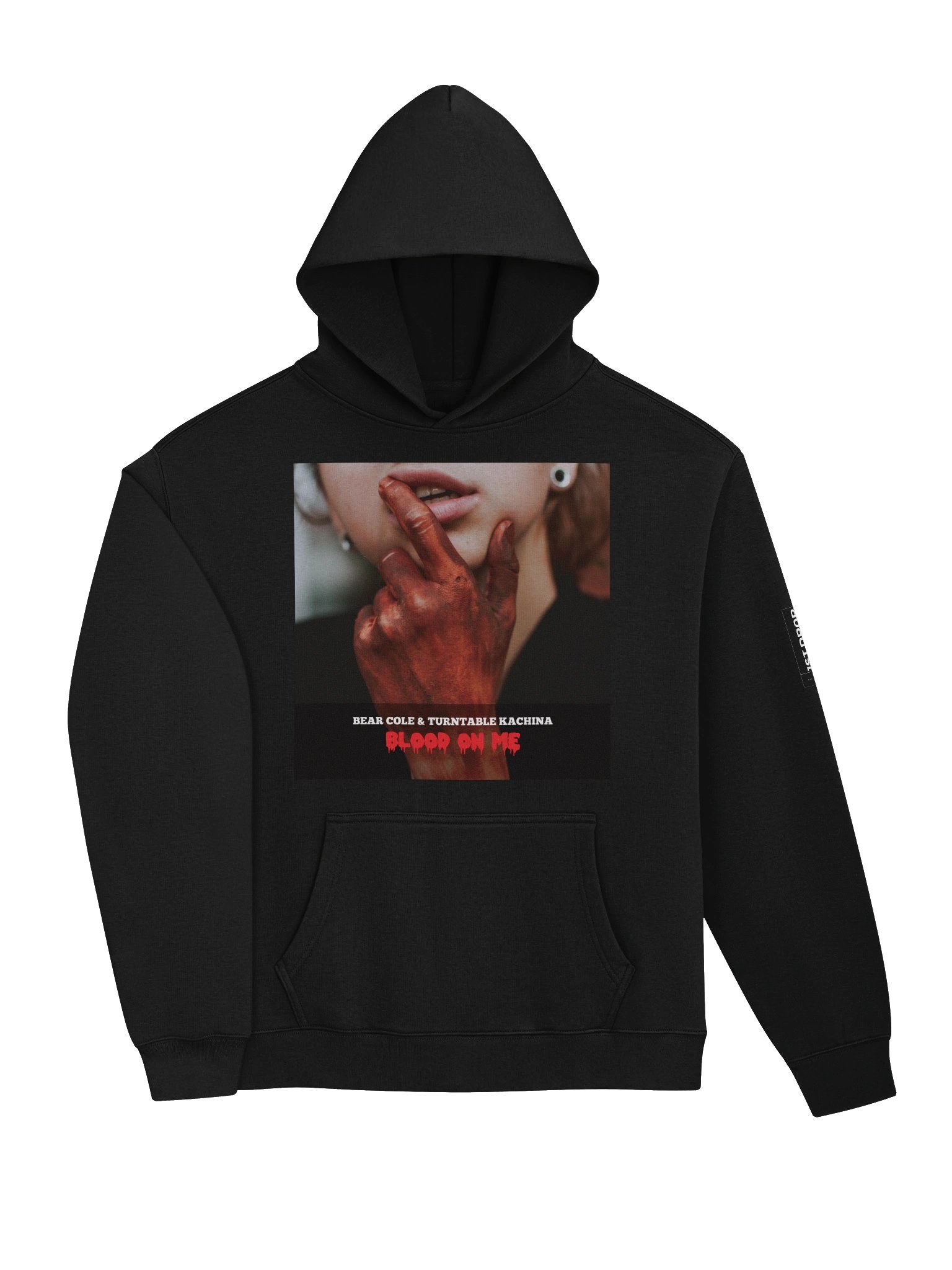 Bear Cole & Turntable Kachina - Blood on Me Cover Unisex Hoodie product image (3)