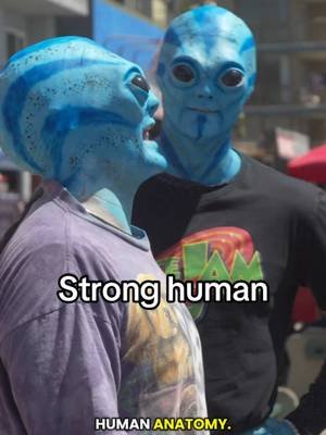 We met the strongest human!!! 👽💪