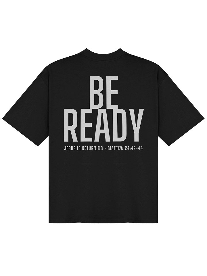 JESUS IS RETURNING TEE [BLACK] product image (2)