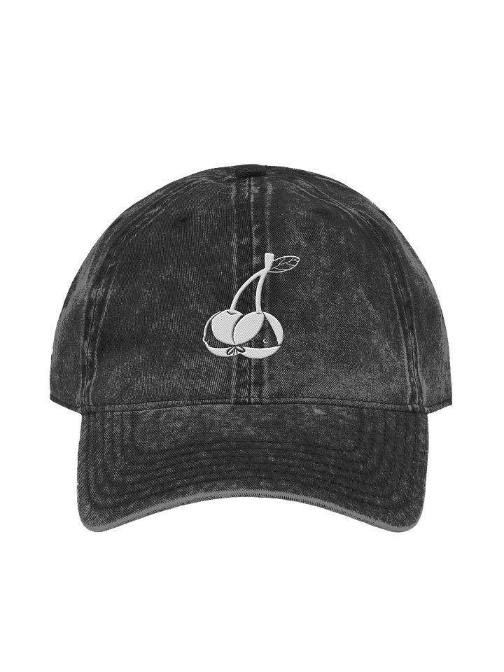 Cherry Hat - White Embroidery product image (1)