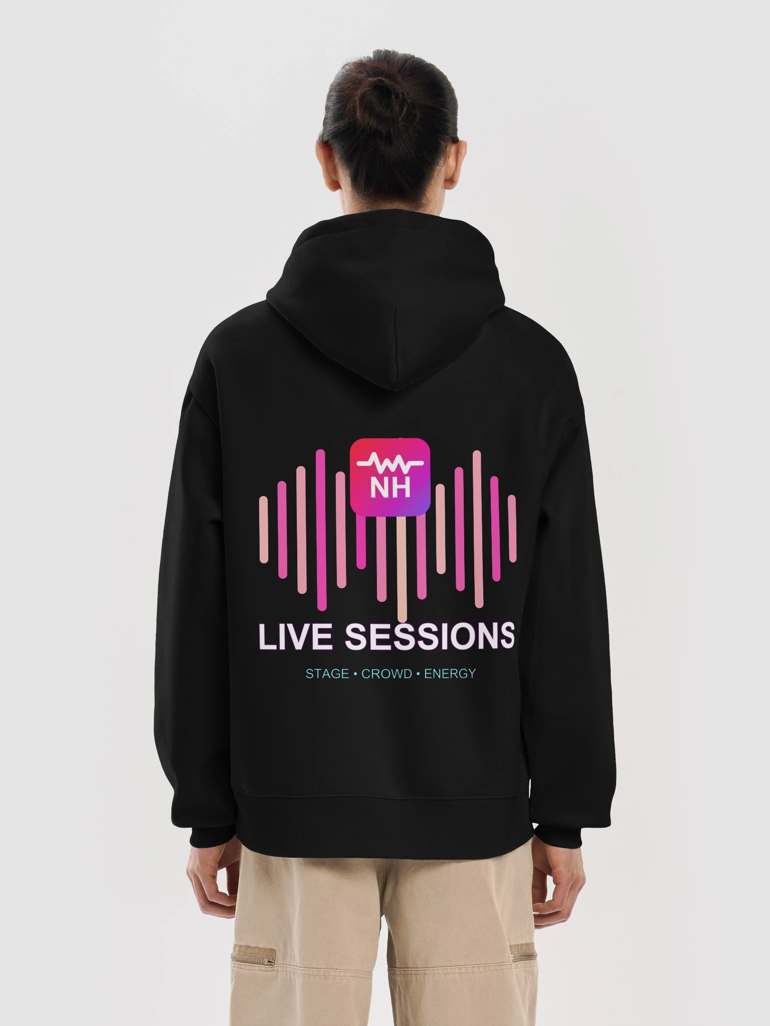 Next Hits Minimal Live Heavy Hoodie - AS Colour product image (6)