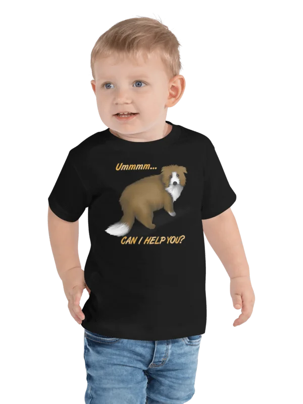 Dog "Ummm... Can I Help You?", Toddler T-Shirt - Bella+Canvas product image (3)