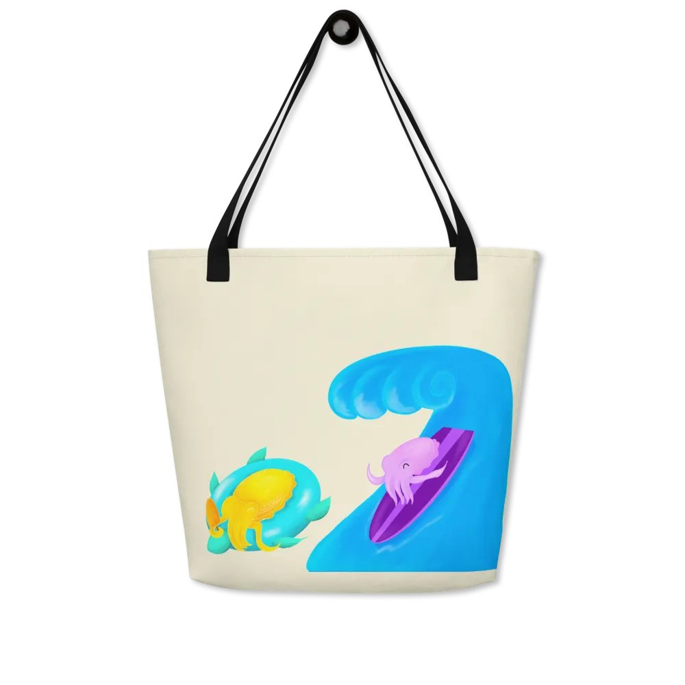 Cuttlefish Beach Doodles Tote product image (5)