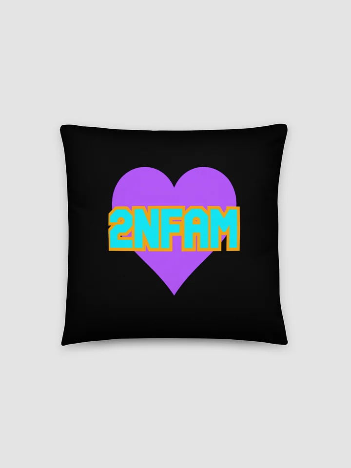 2NFAM Heart Pillow - Black product image (1)