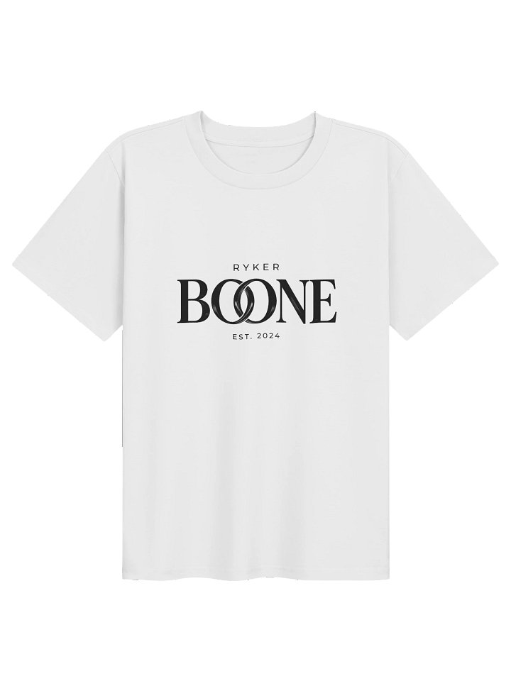 Ryker Boone Women's "Sweet Tea & Blue Jeans" Classic Tee (White/Black Logo) product image (1)