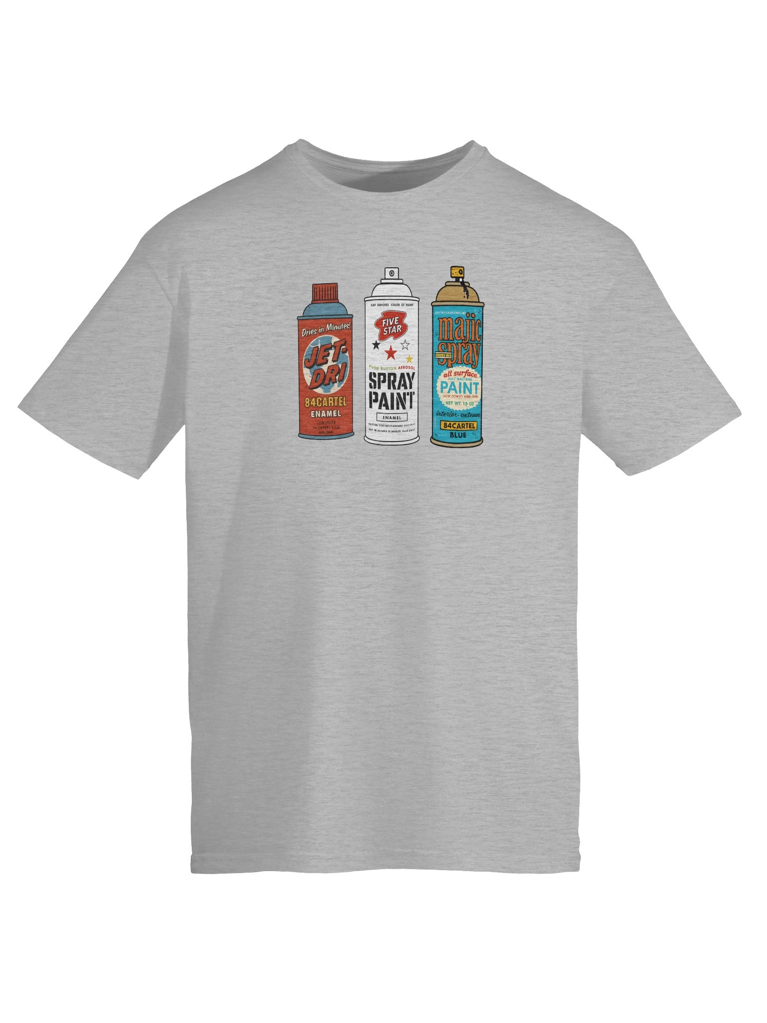 Spray Paint Cans Unisex T-Shirt product image (8)