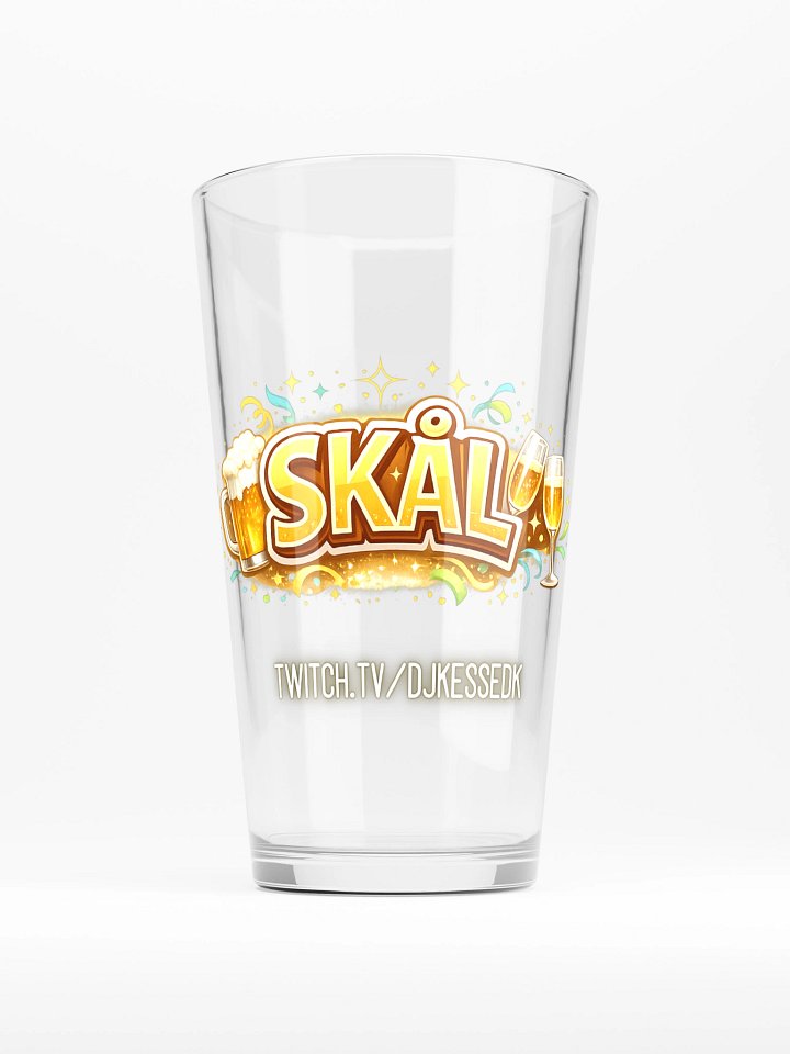 SKÅL Celebration Shaker Pint Glass product image (1)