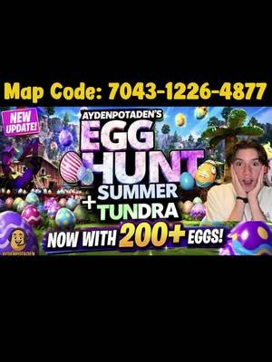 The Egghunt #update is here! Drop in and play now! #fortnite #aydenpotaden #creative #gaming 