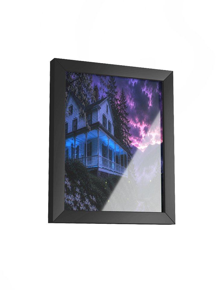 HAINT BLUE FRAMED PRINT product image (2)