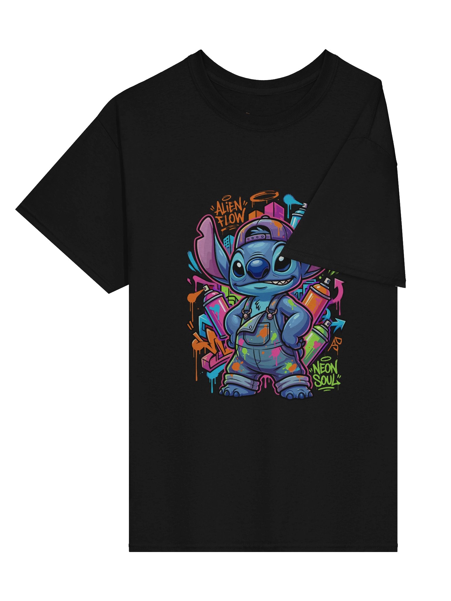 Stitch graffiti t-shirt product image (20)