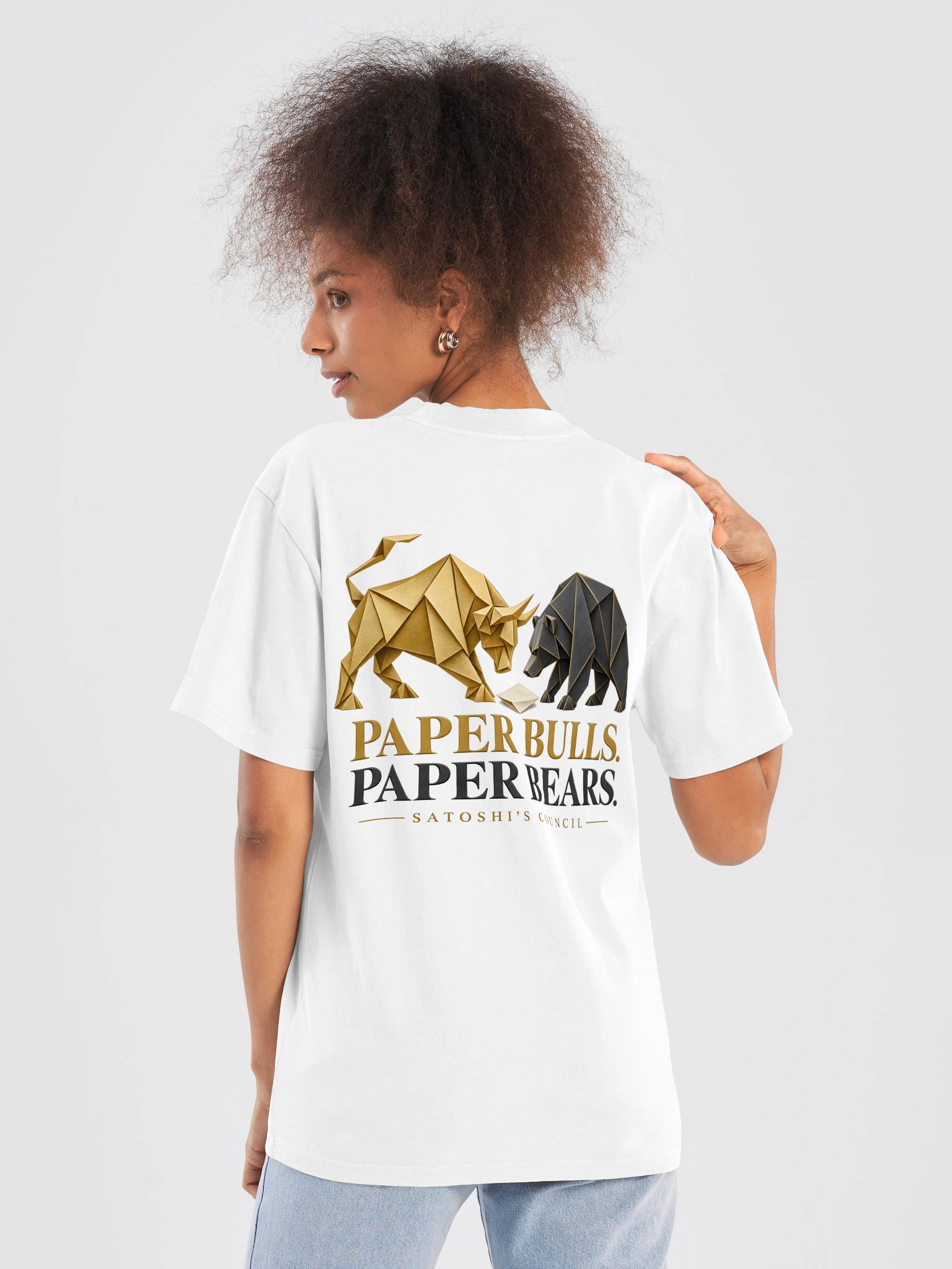Paper Bulls. Paper Bears. — Tee product image (6)