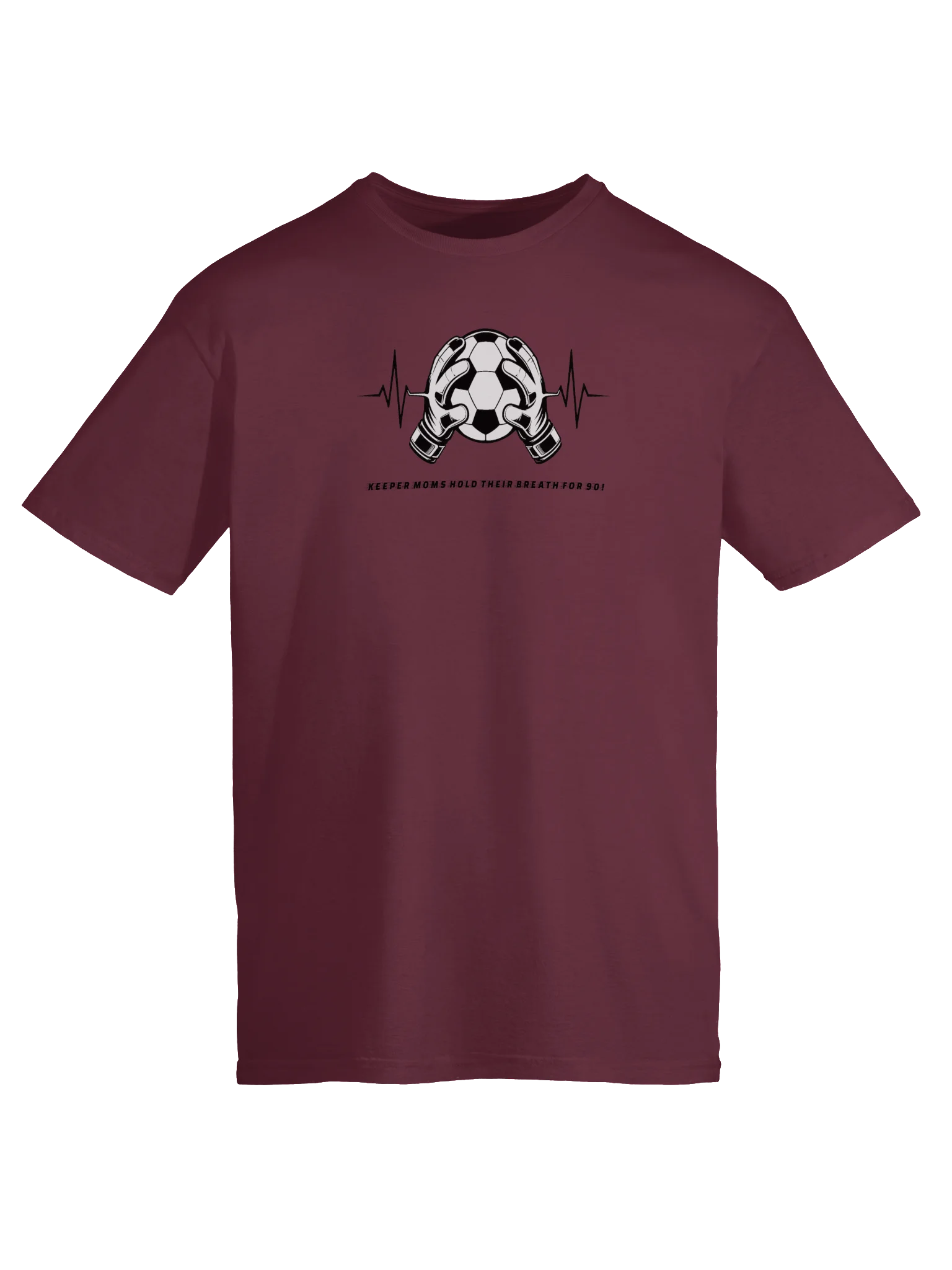 Goalkeeper Heartbeat Soccer Tee product image (5)