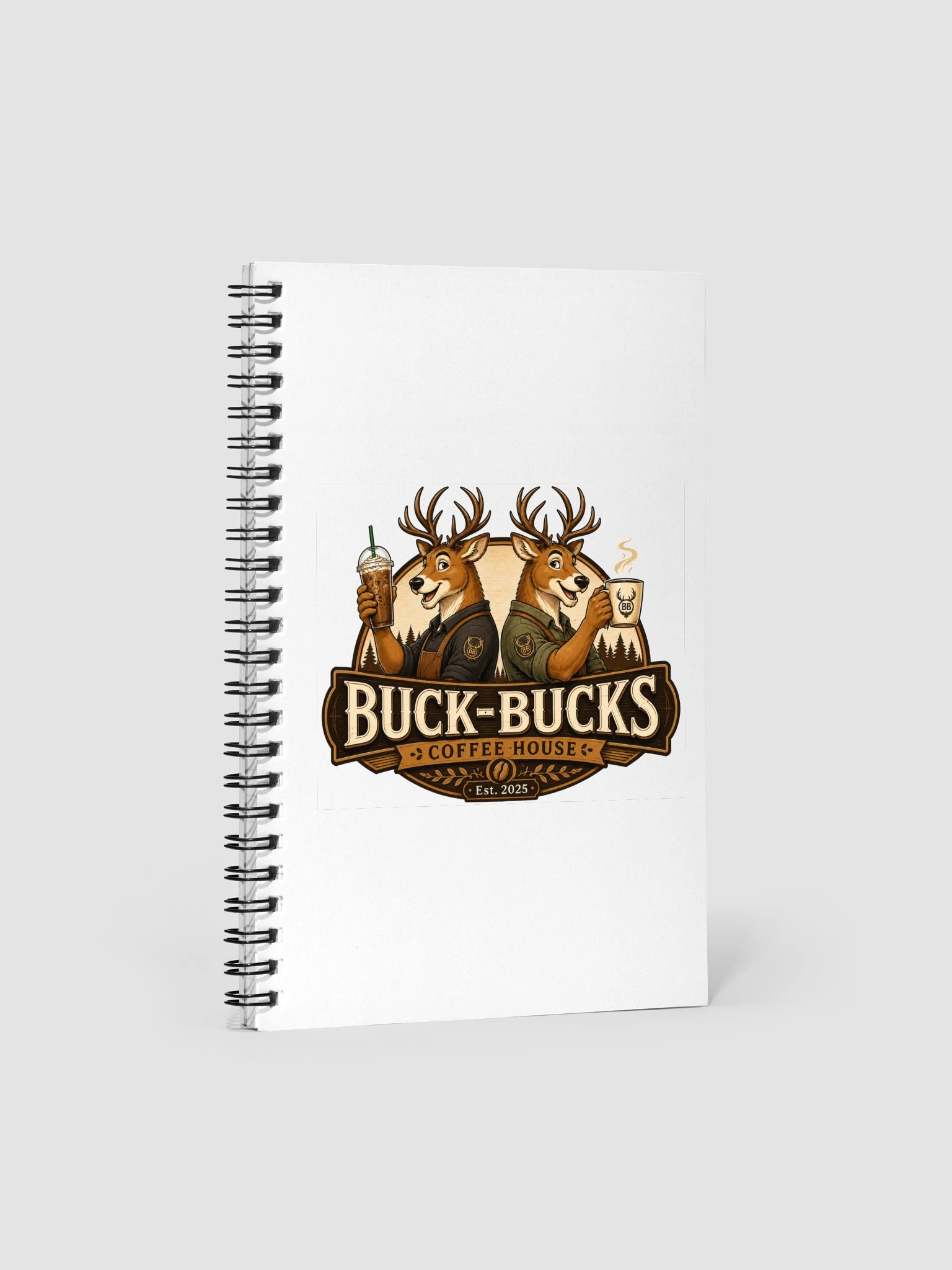Buck-Bucks Coffee Note Book product image (1)