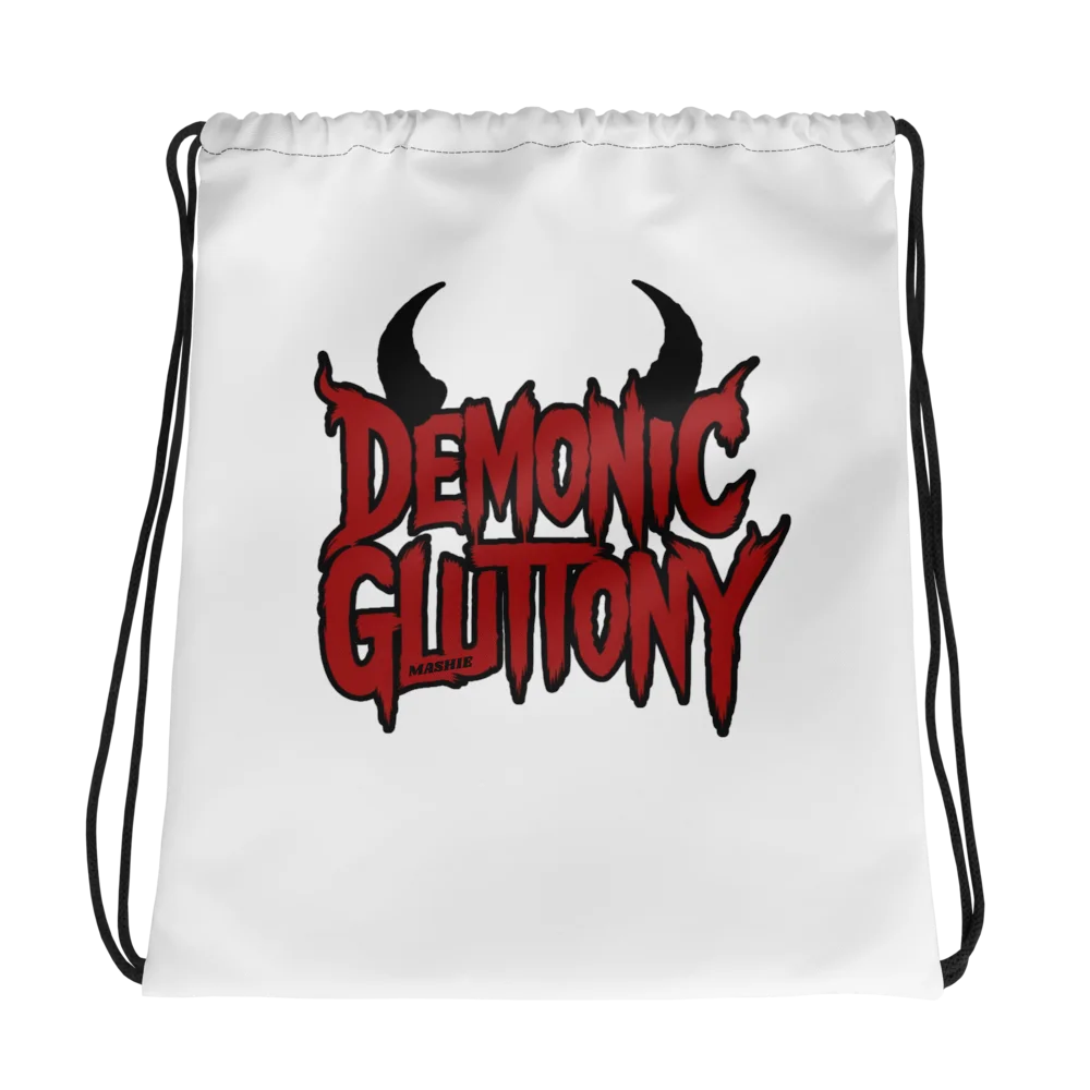 Demonic Gluttony Draw String Bag product image (1)