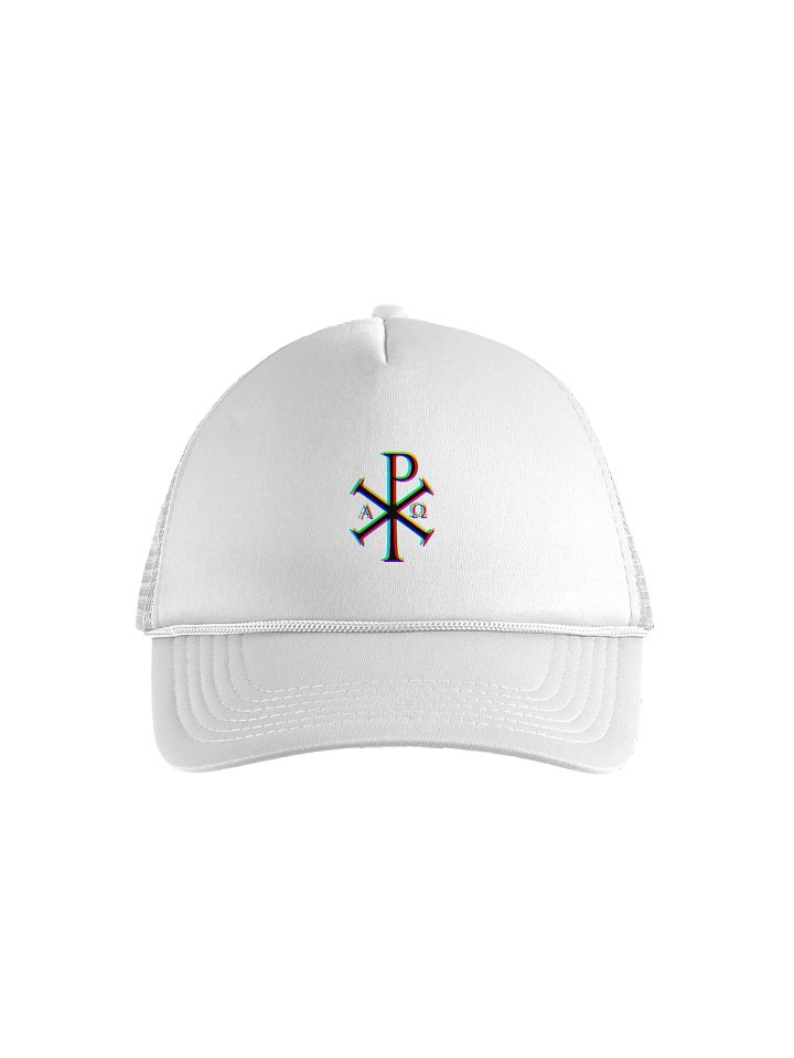 Chi Rho Trucker Hat product image (1)